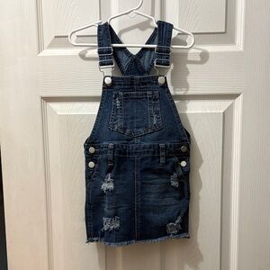 Joe's Jeans Dark Blue Denim Overall Skirt